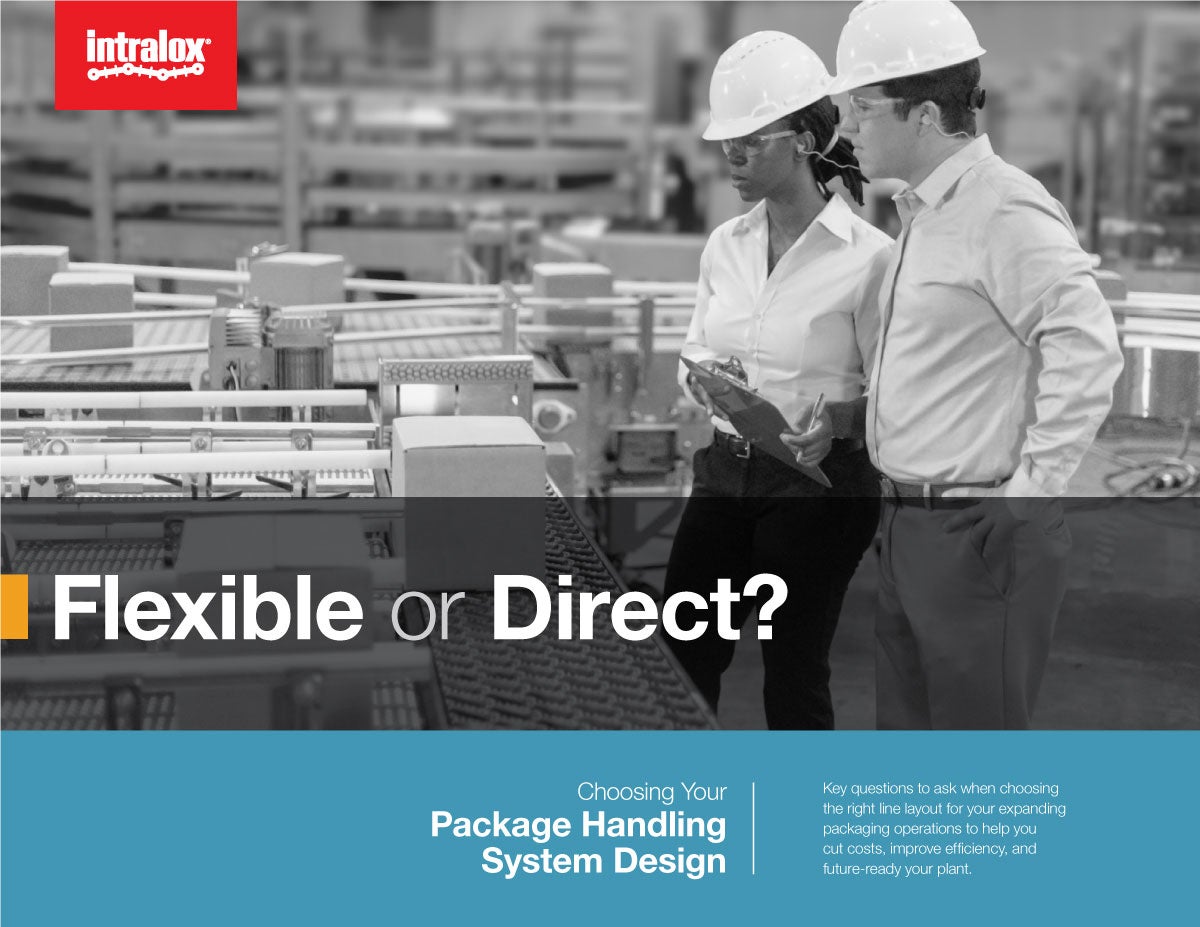 Intralox Package Handling System Design cover