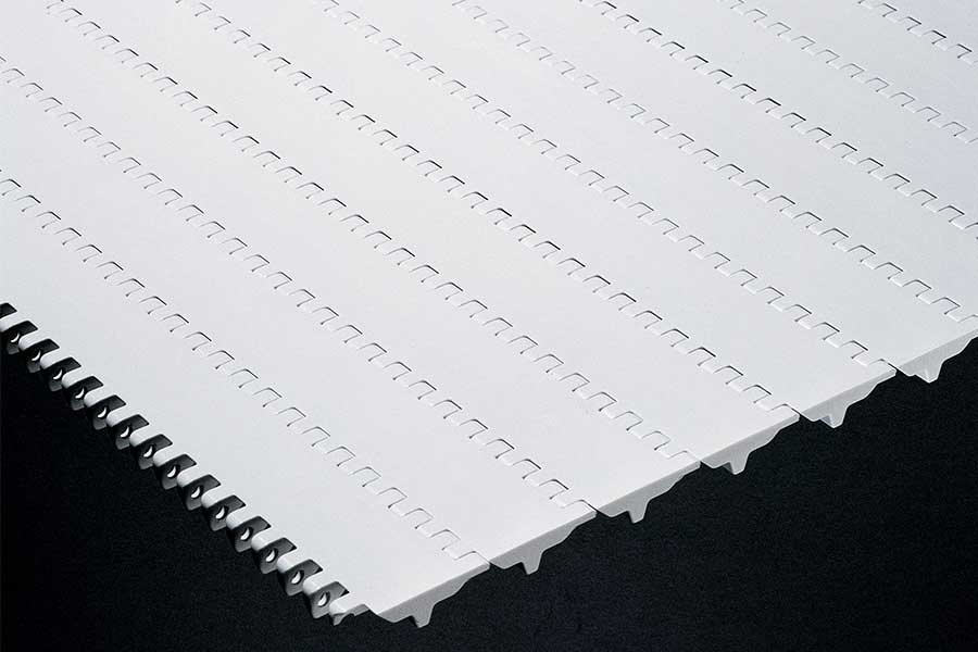 英特乐 SeamFree 传送带的转角