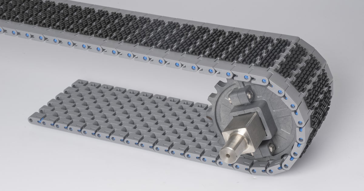 Series 1400 Mold to Width Oval Friction Top | Belt Finder | Intralox