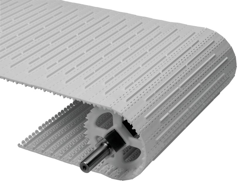 Série 1600 Mini Rib | Outil de recherche de tapis | Intralox