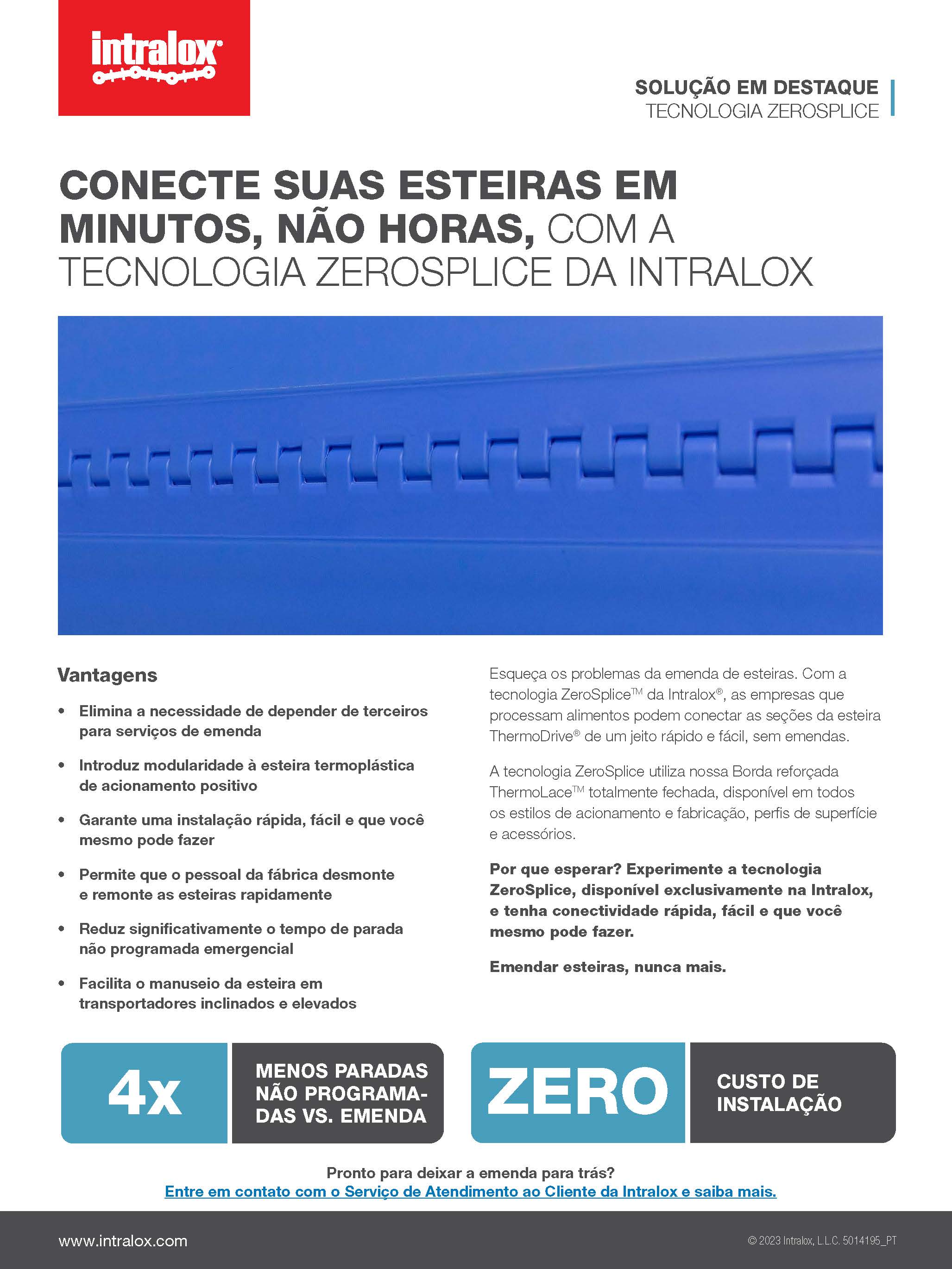 Miniatura do PDF - Solução em destaque - Tecnologia ZeroSplice