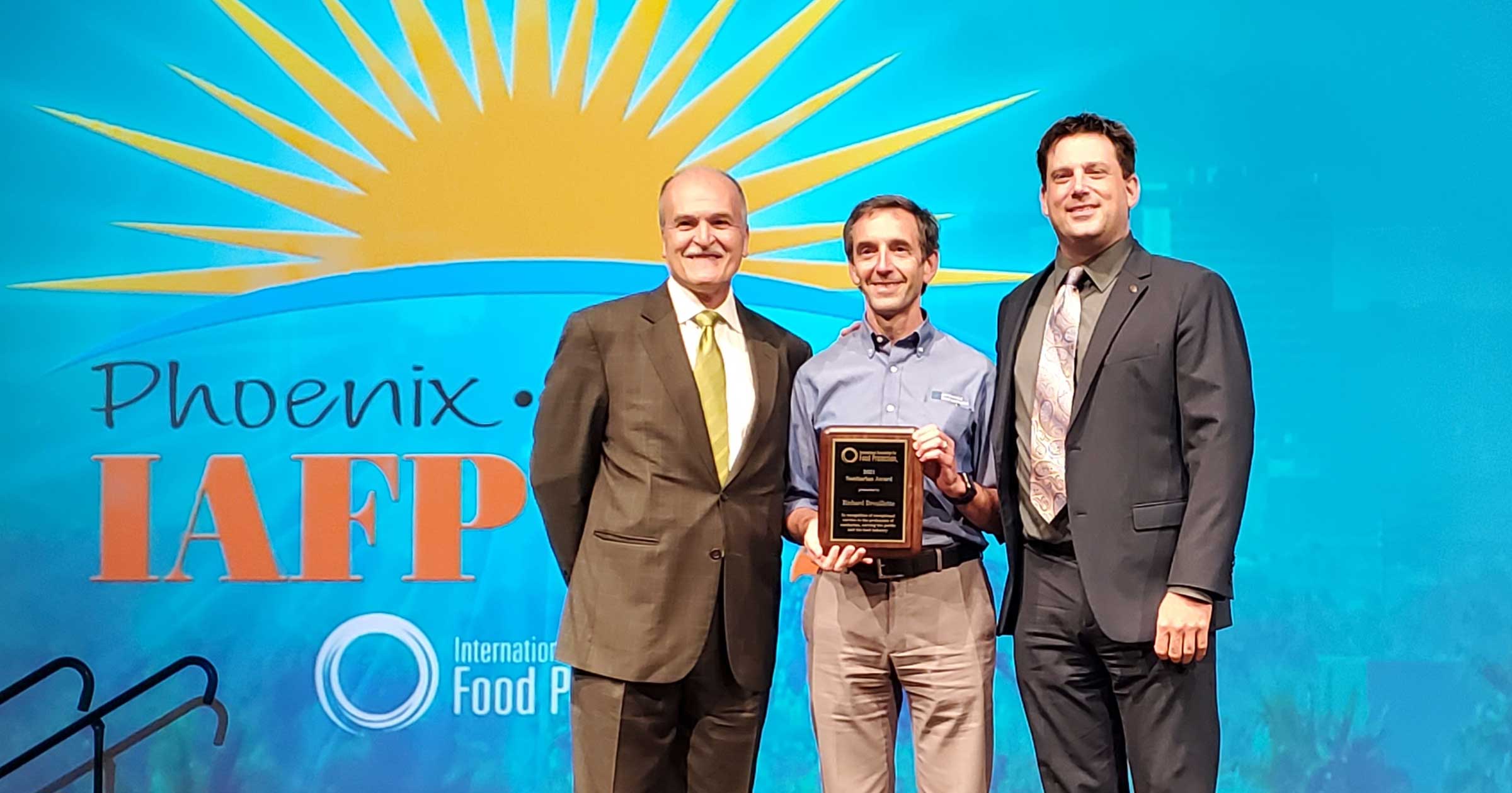 Richard Brouillette Wins IAFP Sanitarian Award