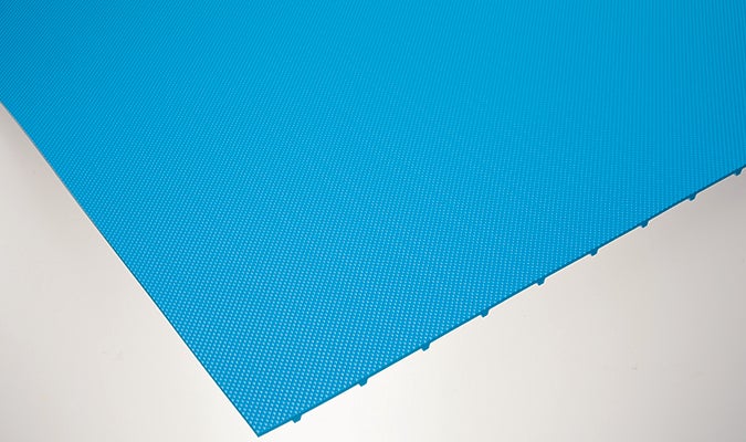 S8050 Embedded Diamond Top E (7.5 mm) Polyurethane | Belt Finder | Intralox