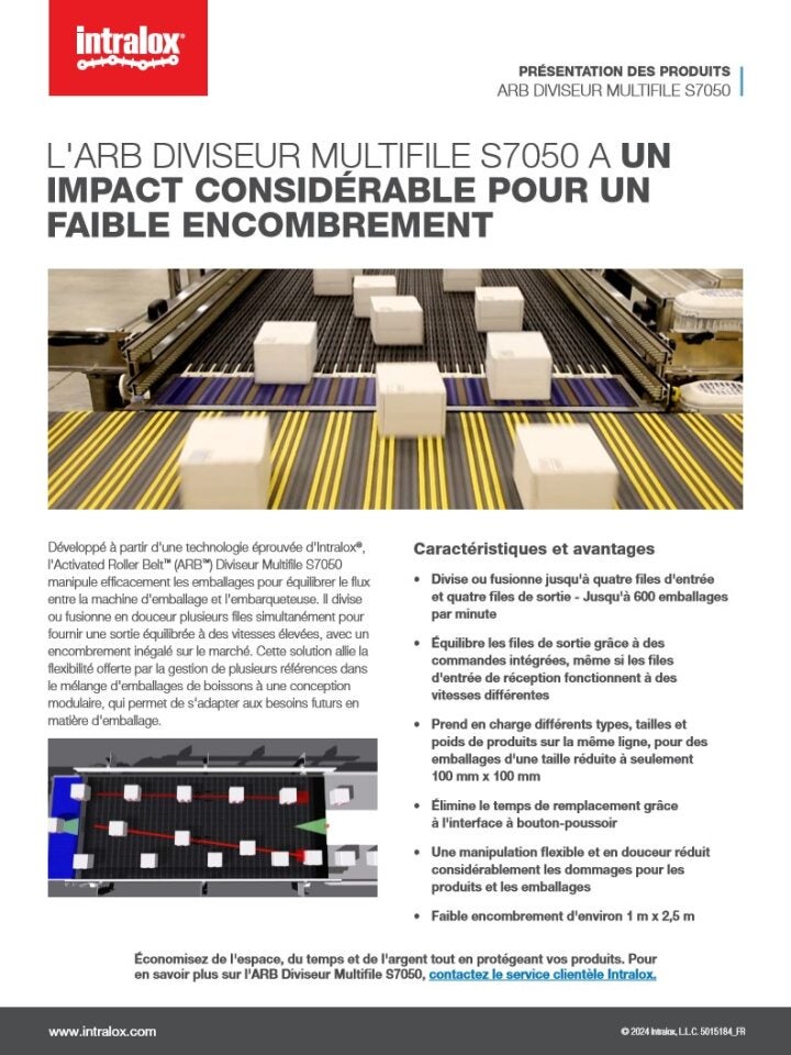 Miniature de la présentation de l'ARB Diviseur Multifile S7050