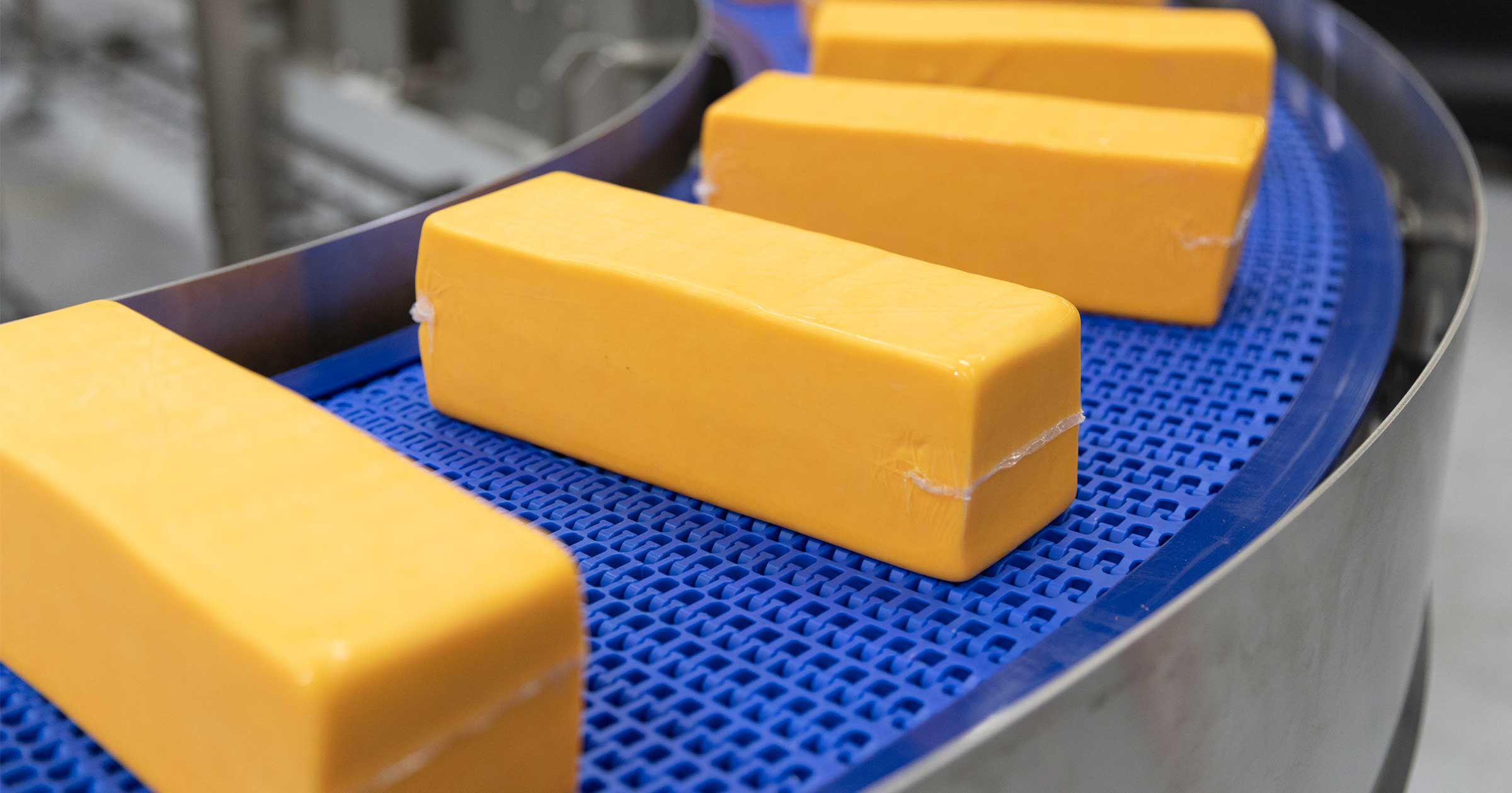 Bloques de queso en la banda Radius con Heavy Duty Edge de la series 2400