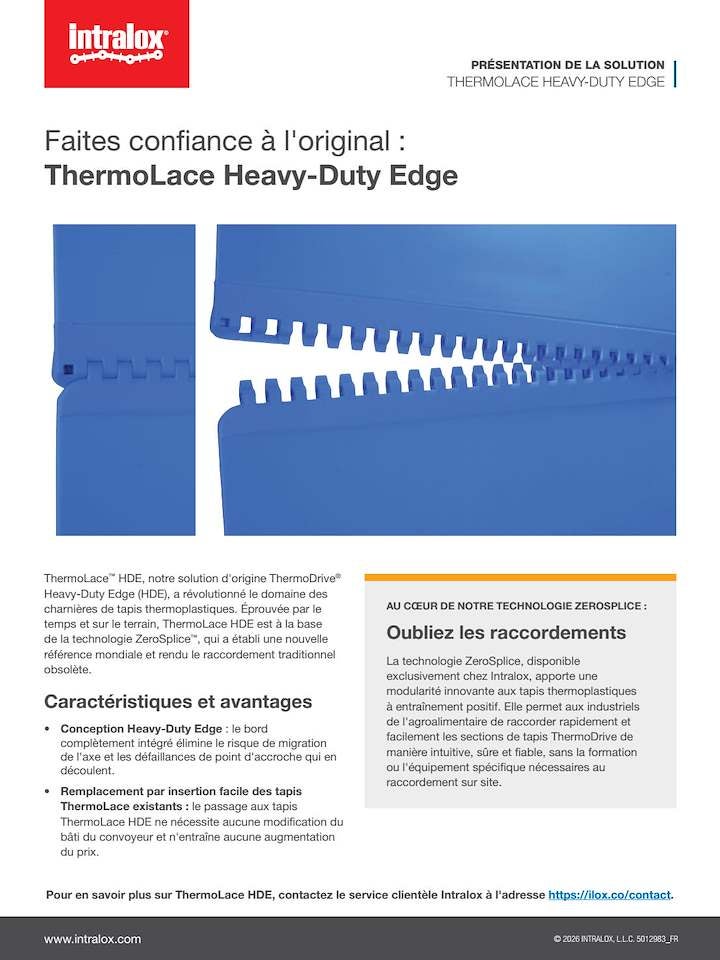 Capture d'écran de la présentation du ThermoLace Heavy-Duty Edge (HDE)