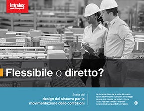Design del sistema per la movimentazione delle confezioni Intralox - Copertina