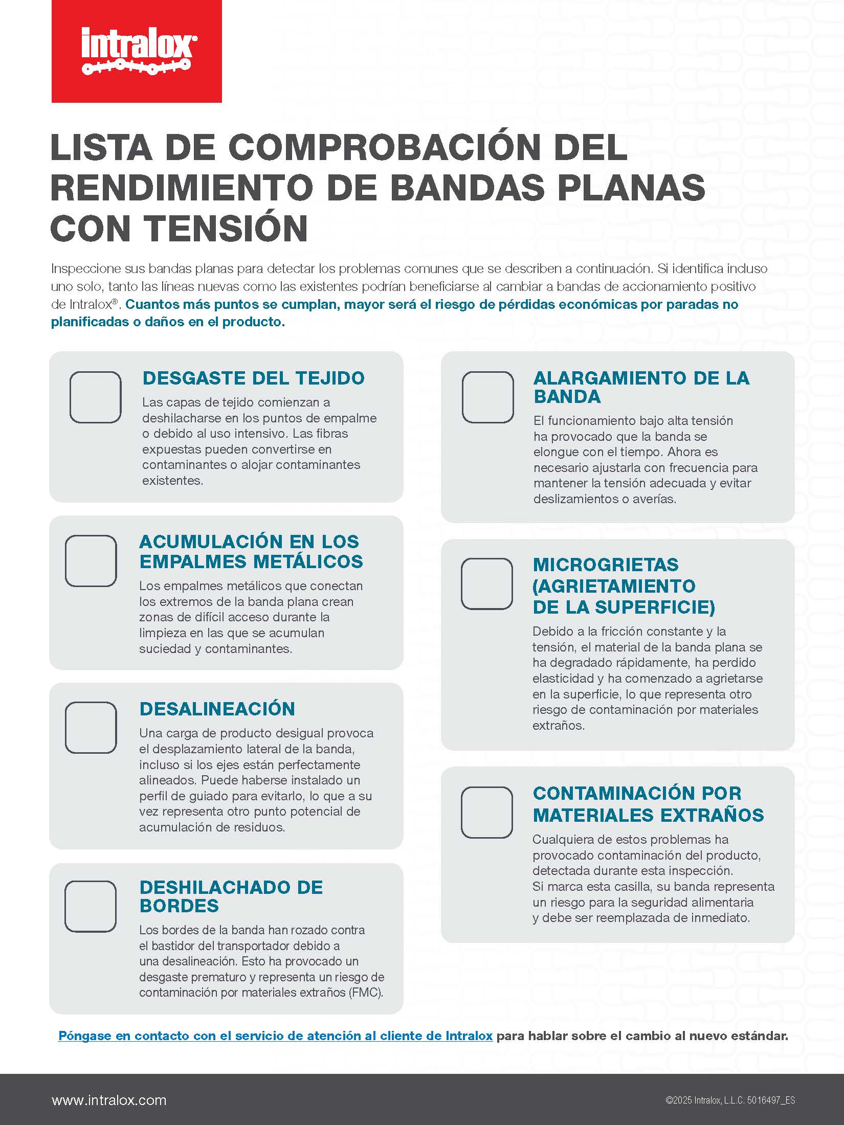 Miniatura de la lista de comprobación del rendimiento de la banda plana