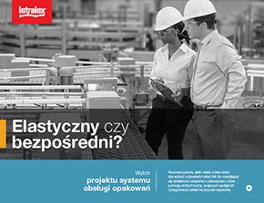 Projekt systemu obsługi opakowań Intralox — okładka