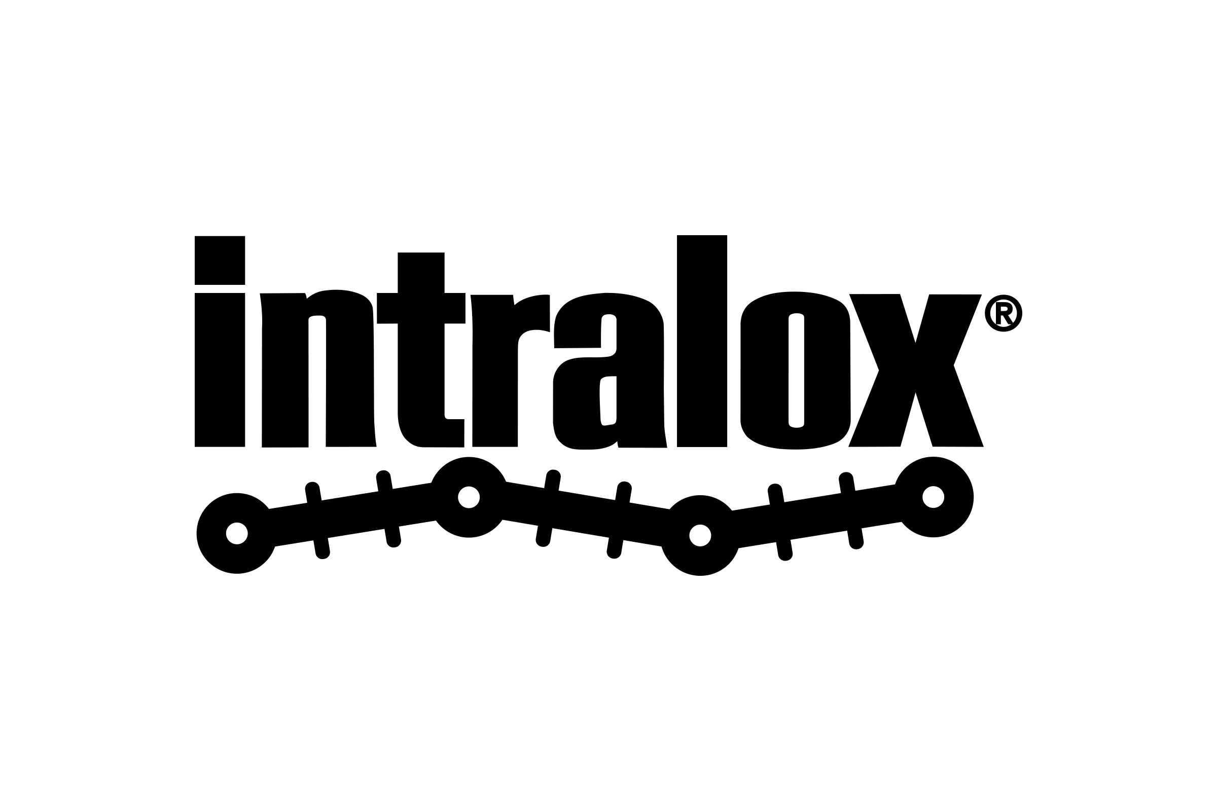 Logo Intralox avec marque déposée