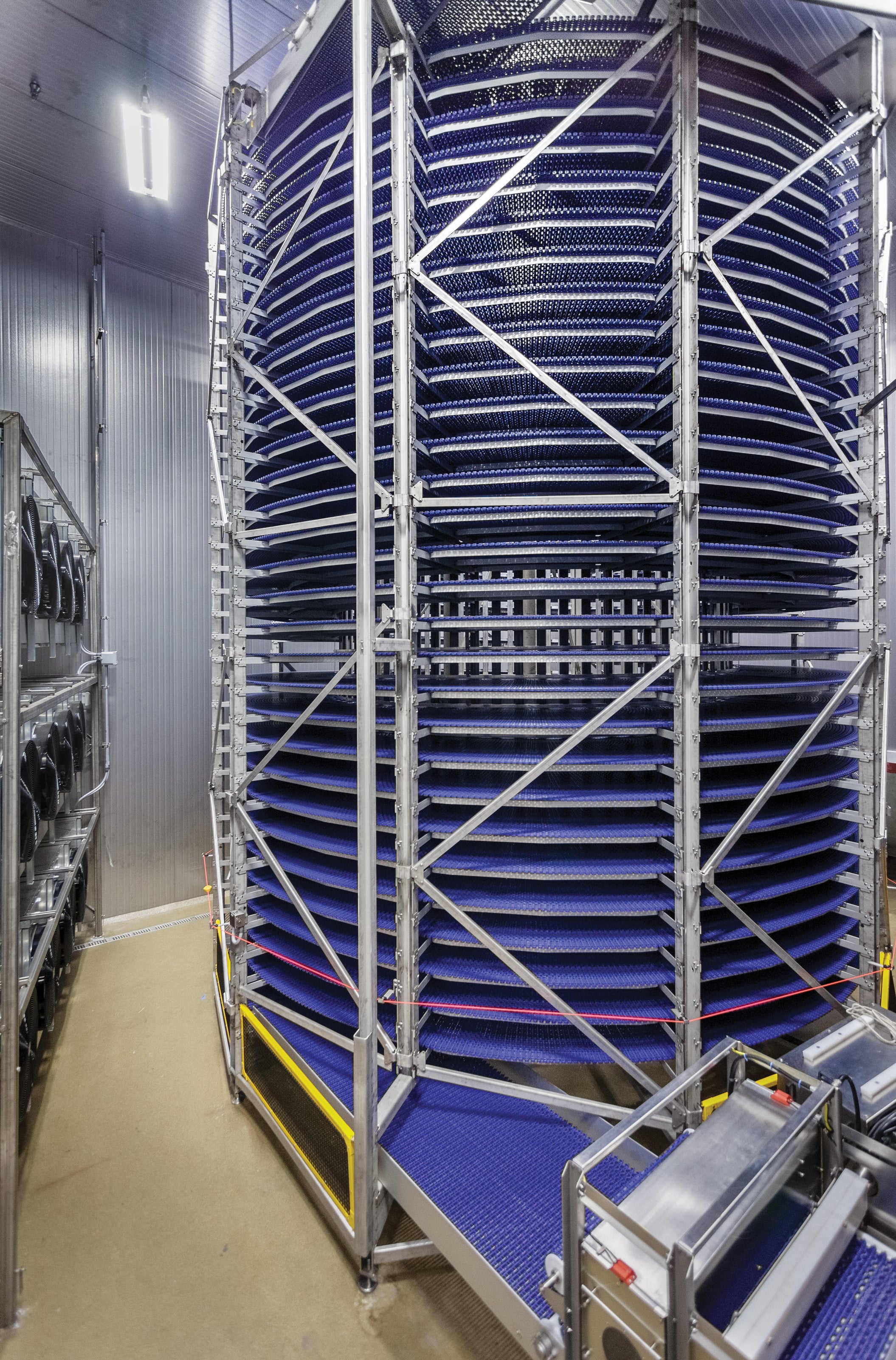 Przenośnik spiralny DirectDrive z taśmą