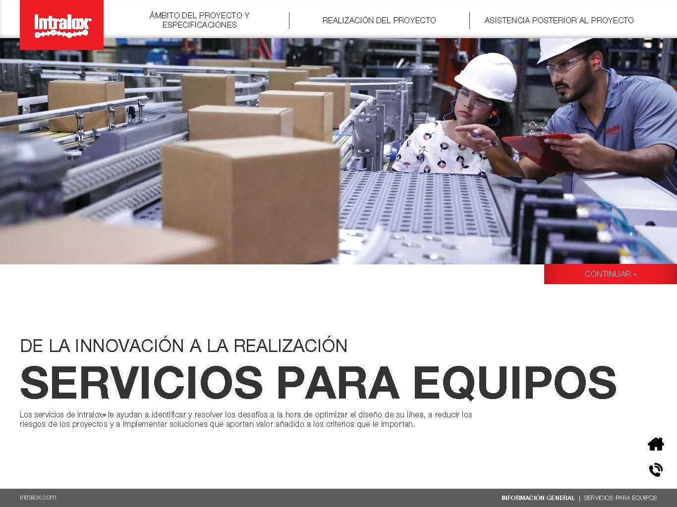 De la innovación a la realización - Servicios para equipos
