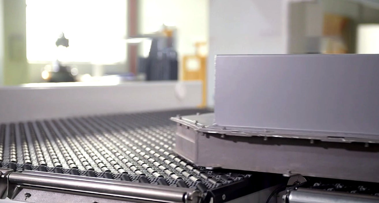 Bateria de veículo elétrico (VE) em transportador DARB