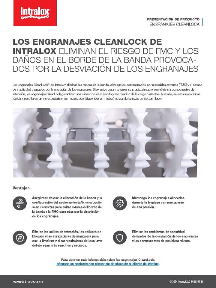 Imagen en miniatura de la presentación del producto engranajes CleanLock