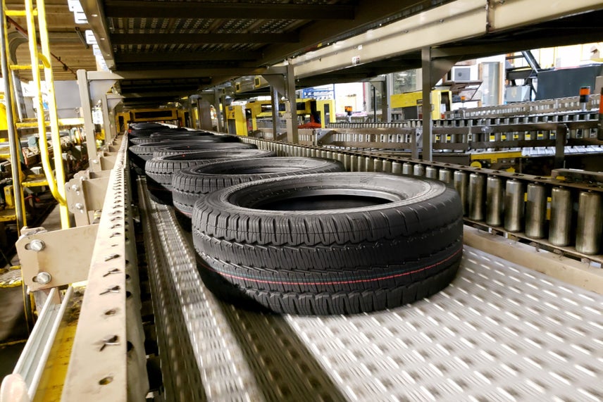 Caso di studio: produttore di pneumatici di livello mondiale | Intralox