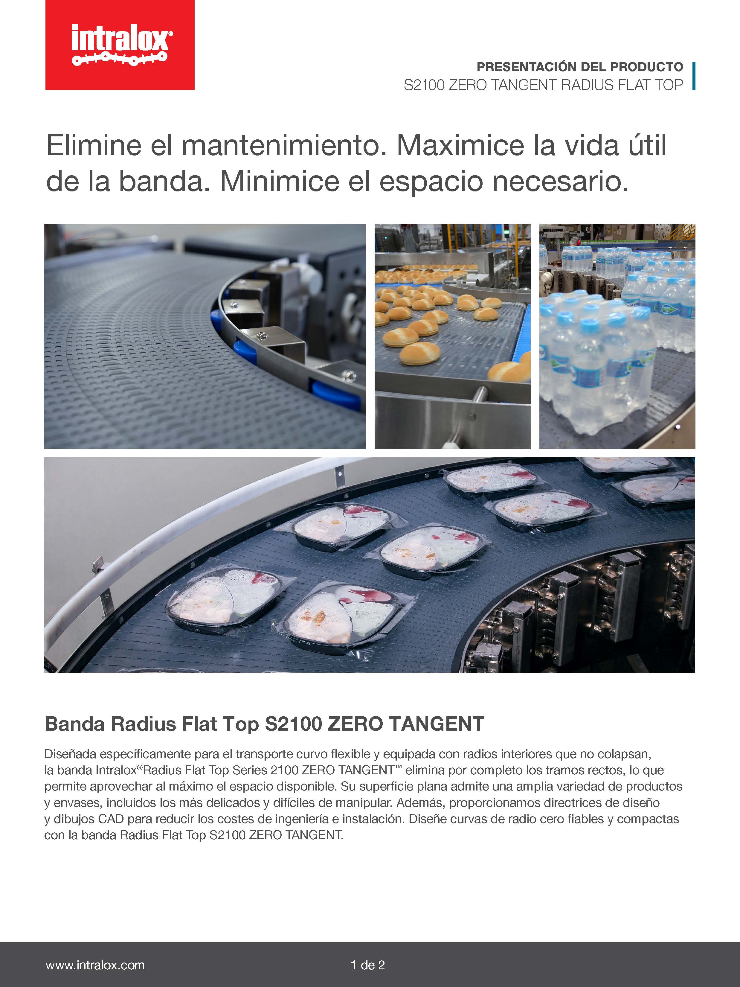 Imagen en miniatura de la presentación del producto ZERO TANGENT Radius Flat Top serie 2100