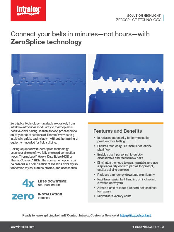 Thumbnail for ZeroSplice Technology Solution Spotlight PDF