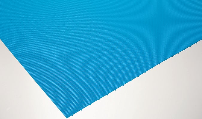 S8026 Embedded Diamond Top E (6.3 mm) Polyurethane | Belt Finder | Intralox
