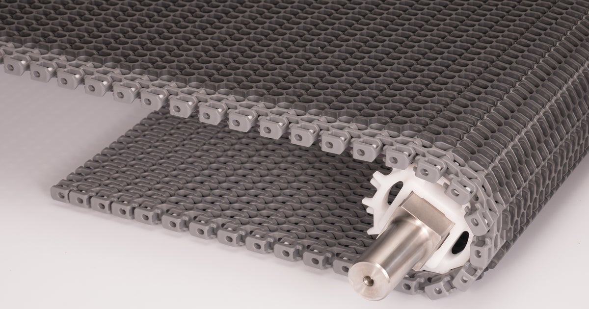 Series 2400 Flush Grid Friction Top 2.2 with Load-Sharing™ Edge | Belt ...