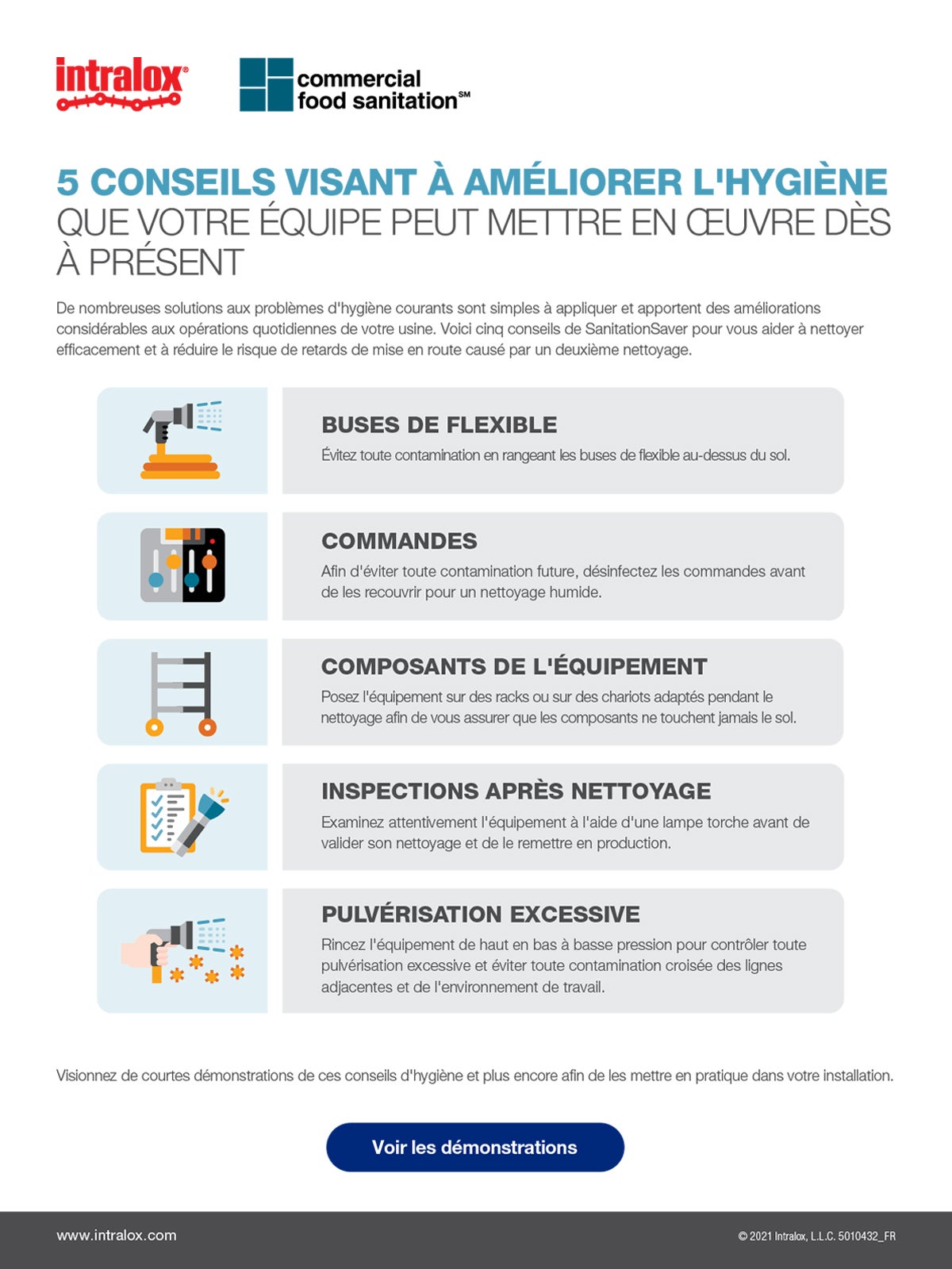 5 conseils visant à améliorer l'efficacité du nettoyage