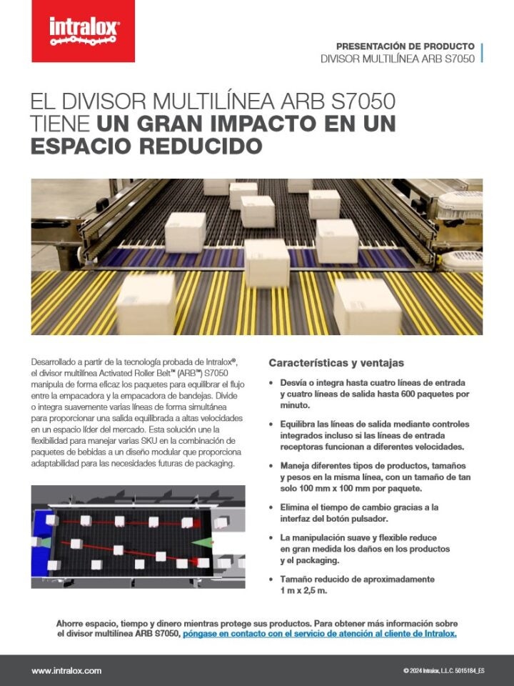 Miniatura de la presentación del producto Divisor Multilínea ARB S7050