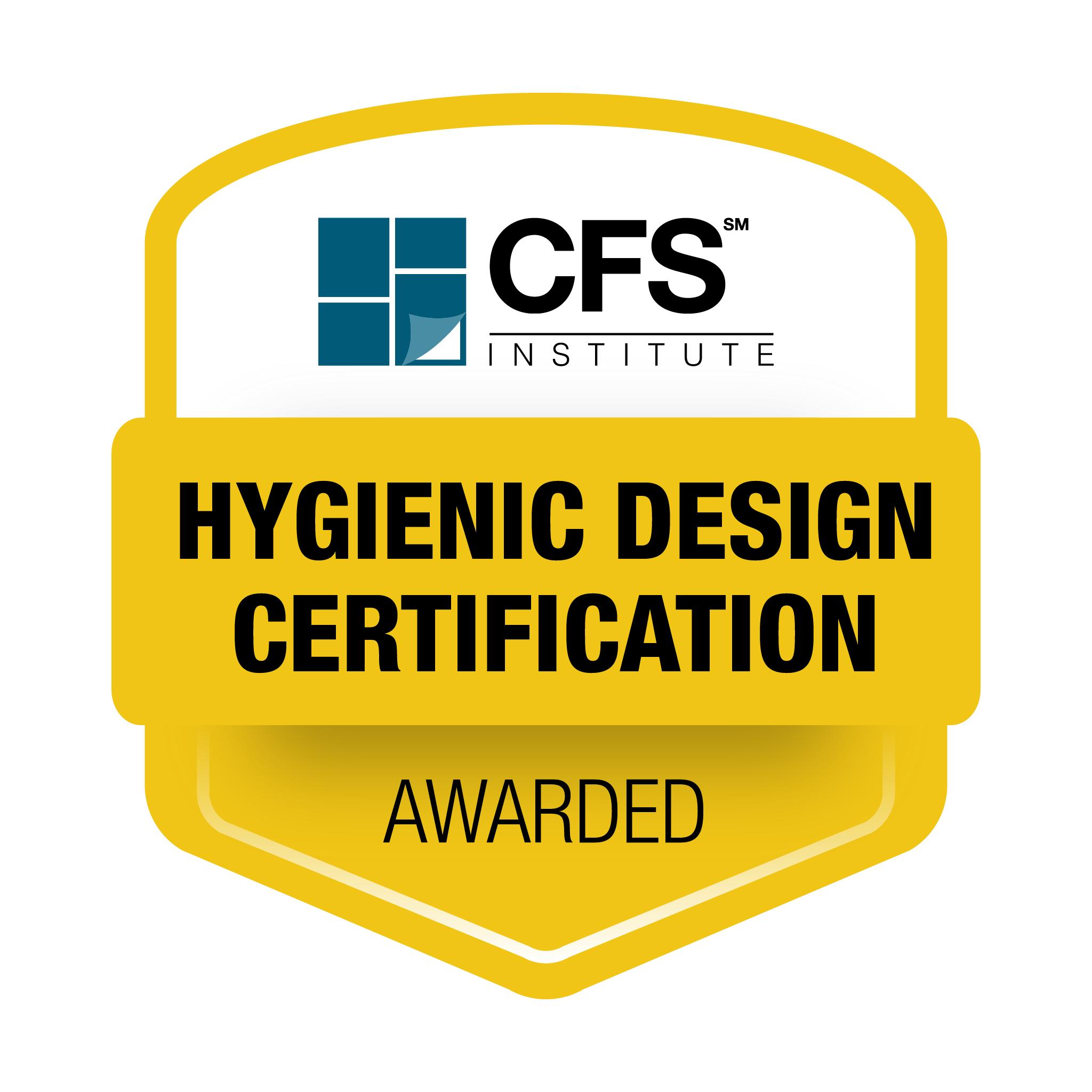 CFS Institute Hygienic Design Training (Awarded) badge