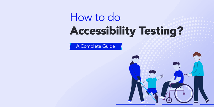 Illustration of individuals with various accessibility needs.