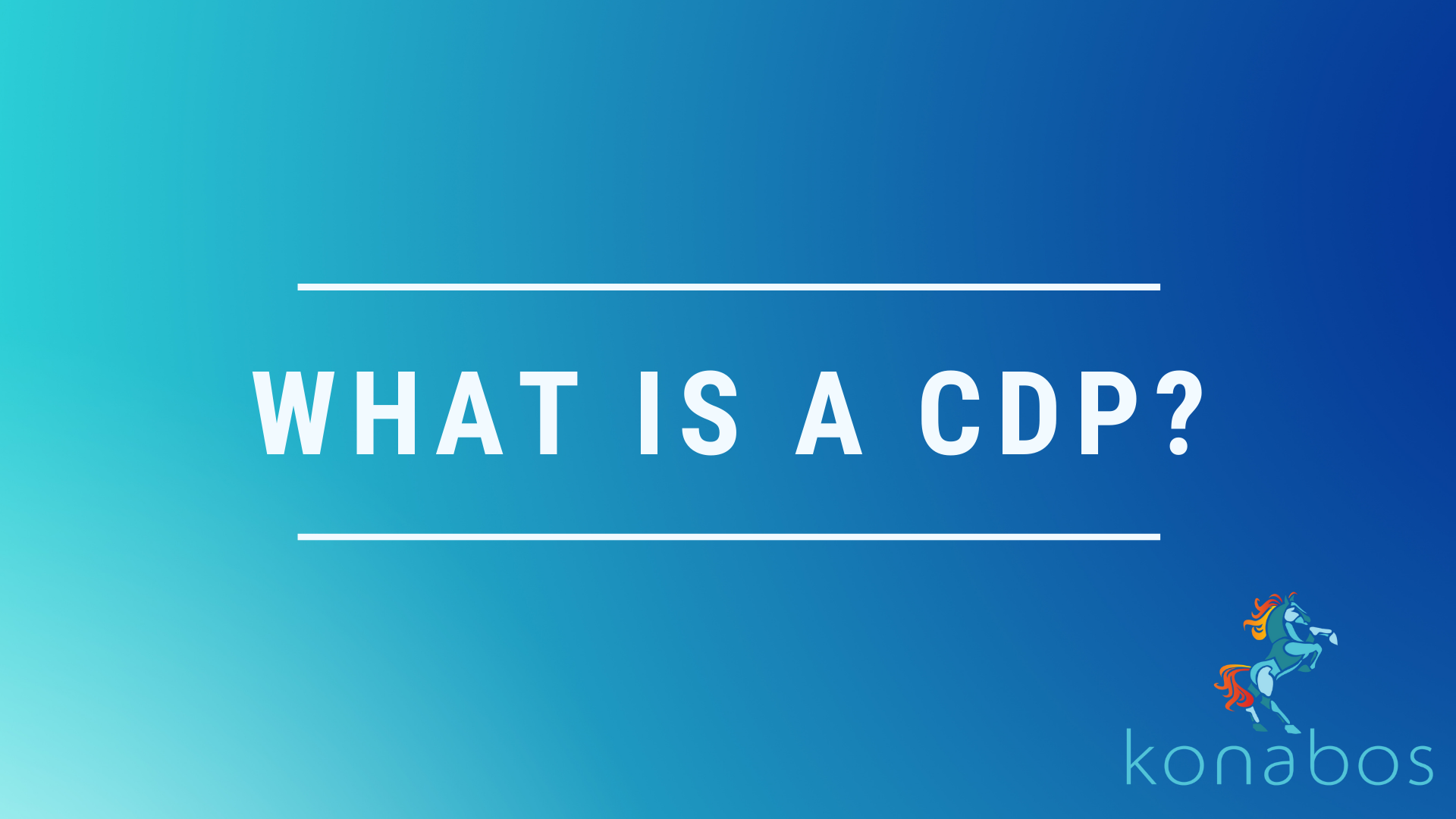 What is A CDP? (Customer Data Platform) | Konabos