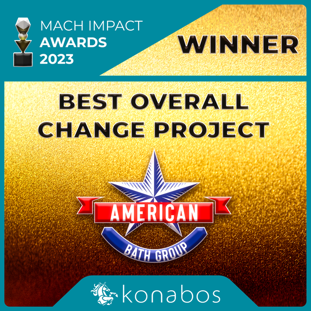 American Bath Group Wins 2023 MACH Impact Award for Best Overall Change