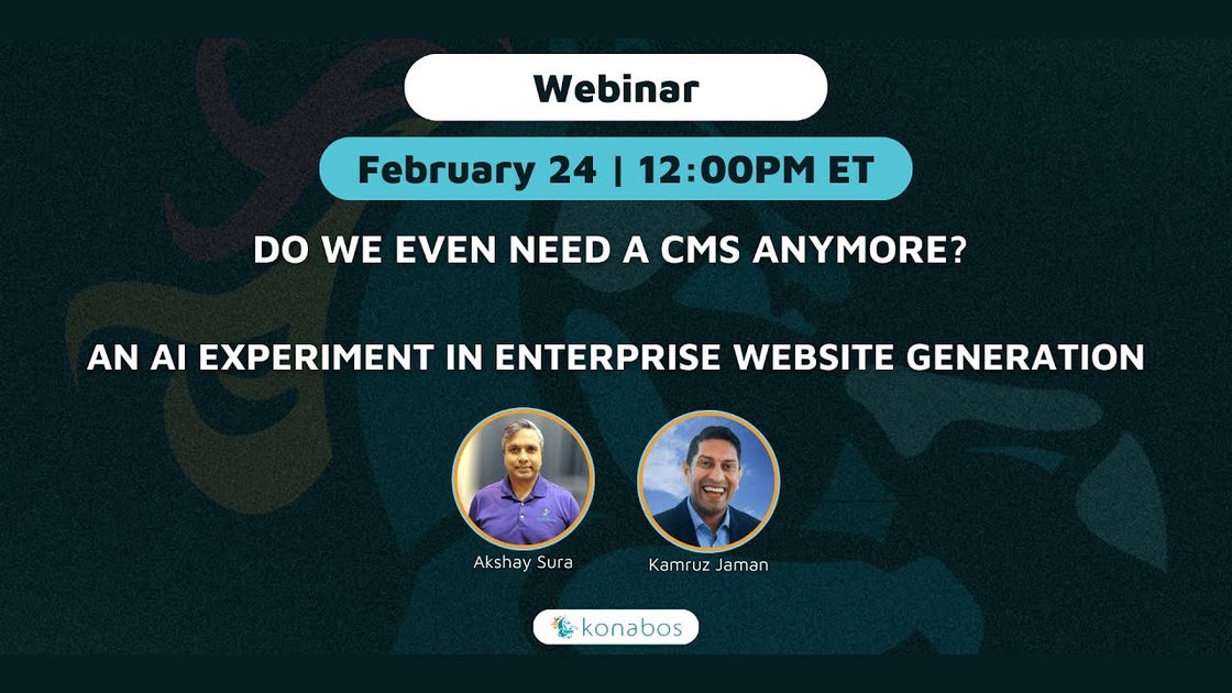 Do We Even Need a CMS Anymore? AI Website Generation Experiment | Konabos