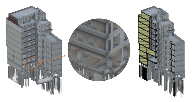 Residential building in Prague