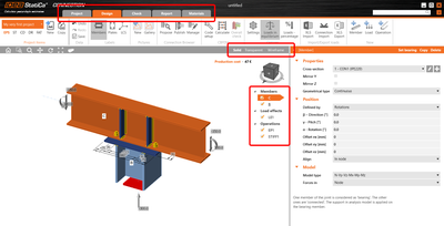 Continuous Beam Over Column Connection Design (en) 