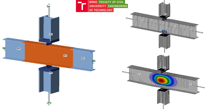 Web in transverse compression | IDEA StatiCa