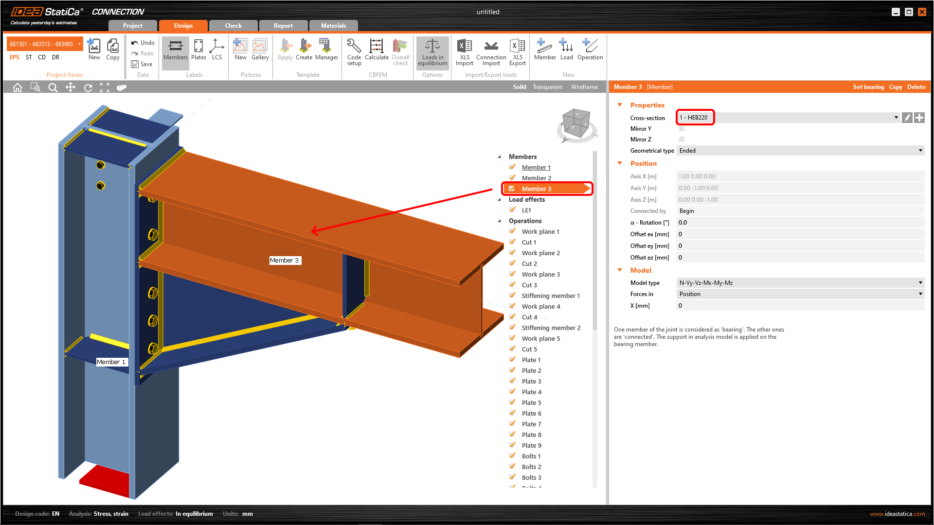 Tekla Structures BIM link for connection design | IDEA StatiCa