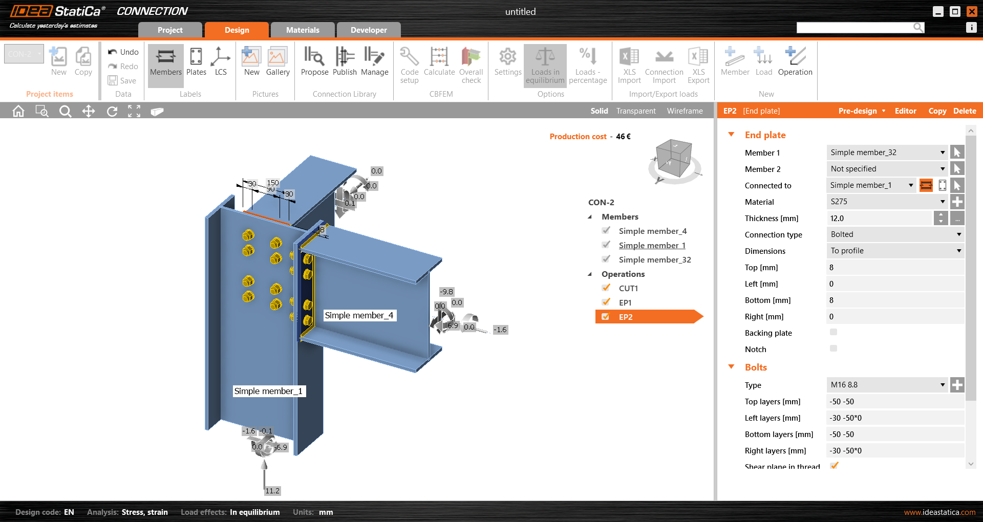 Autodesk Robot Structural Analysis BIM link for steel member design (EN ...