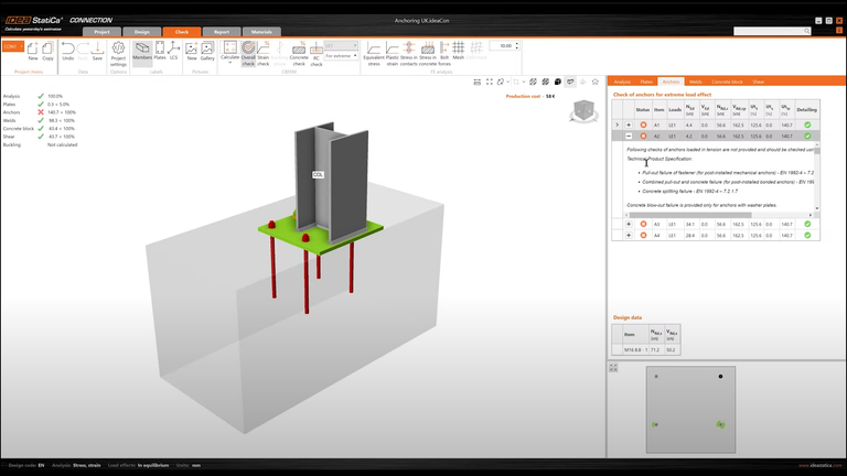 Complete *base plate* workflow