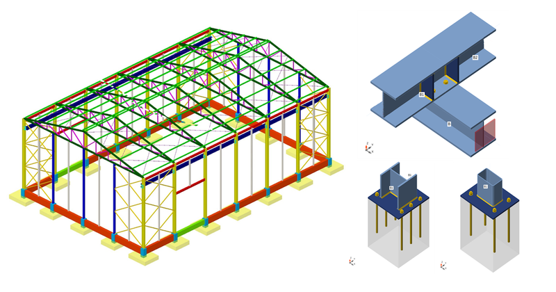 Designing a crane-supported steel warehouse under uncertain loads in Serbia