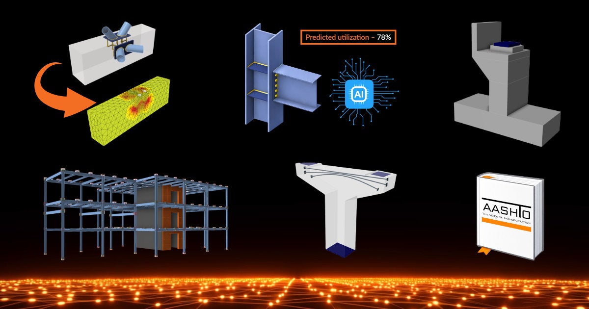 IDEA StatiCa 26.0: Synchronized anchoring, bulk connection workflows, AASHTO for infrastructure projects, and the new Section app