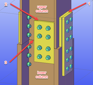 The simple Splice Connection IDEA StatiCa