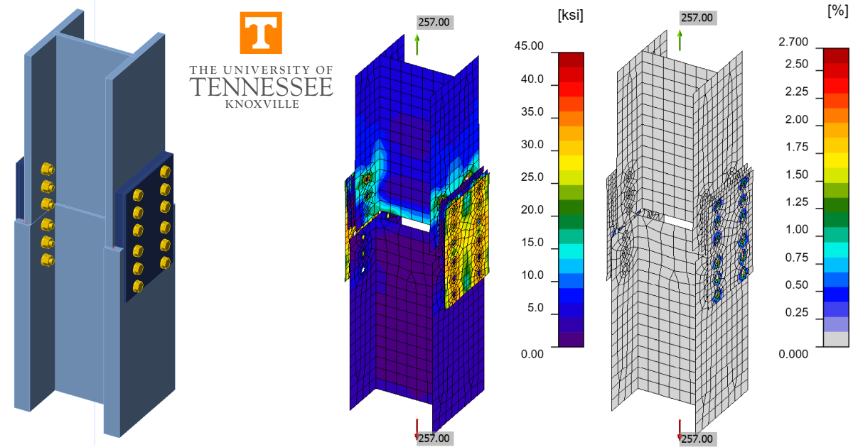 Bolted Wide Flange Splice Connections (AISC) IDEA StatiCa