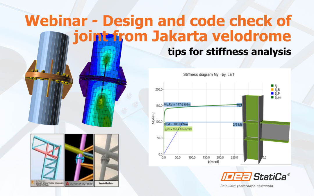 Design and code check of a joint from Jakarta velodrome