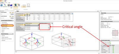 Structural design of a reinforced concrete slab (EN) | IDEA StatiCa