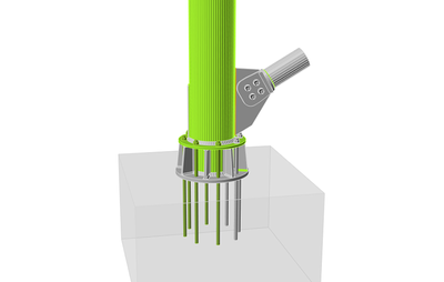 Steel-to-concrete connections