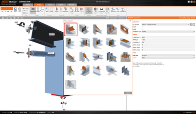 Advance Design BIM link for the structural design of a steel connection ...