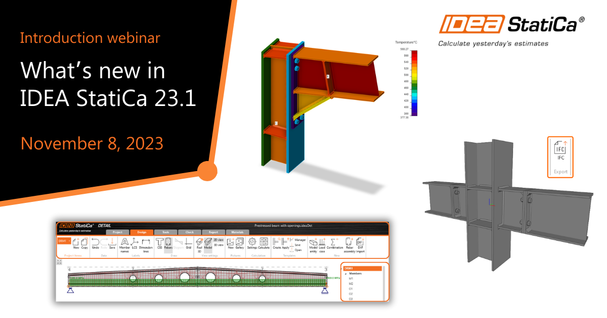 What's new in IDEA StatiCa 23.1 (EMEA) | IDEA StatiCa