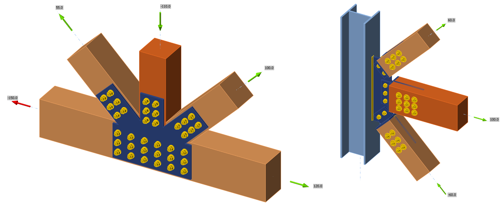 Gusset plate - what's the big deal? | IDEA StatiCa