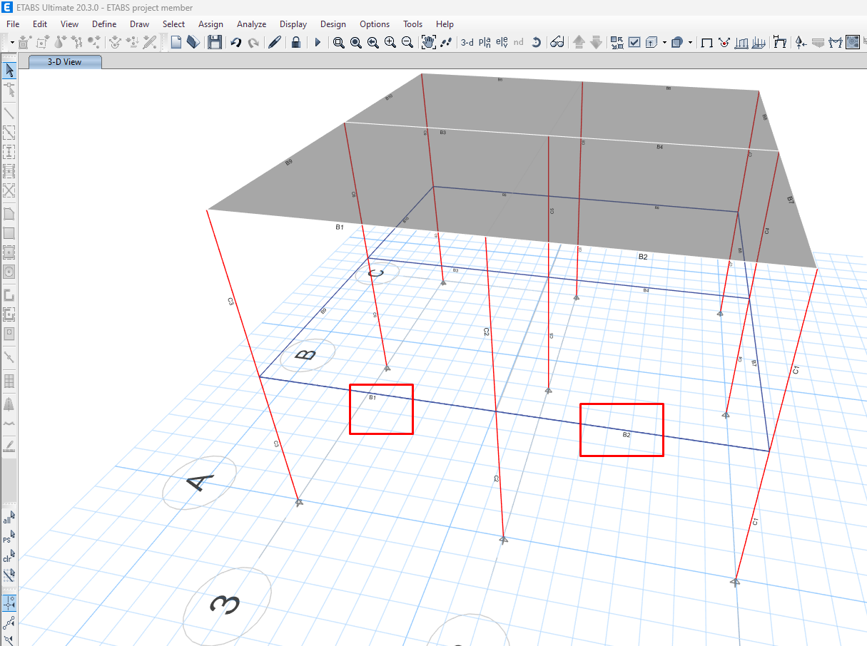 ETABS BIM link for steel member buckling analysis (AISC) IDEA StatiCa