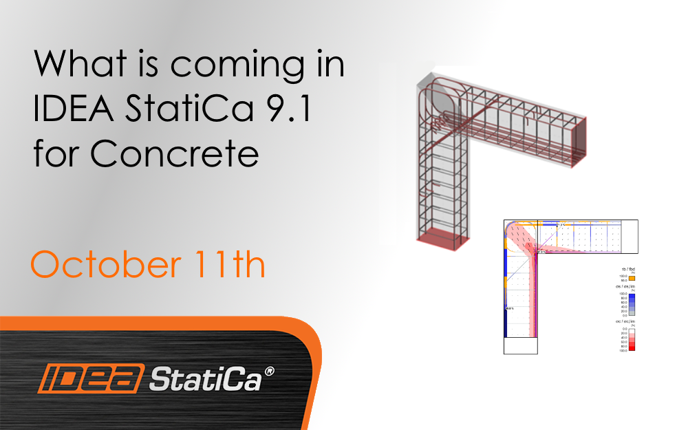 What is coming in IDEA StatiCa 9.1 for Concrete