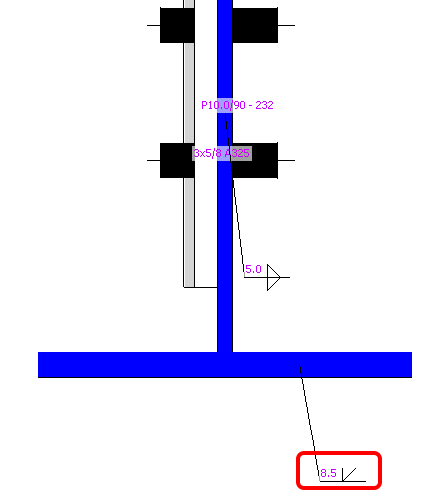 Partial Joint Penetration (PJP) groove weld | IDEA StatiCa