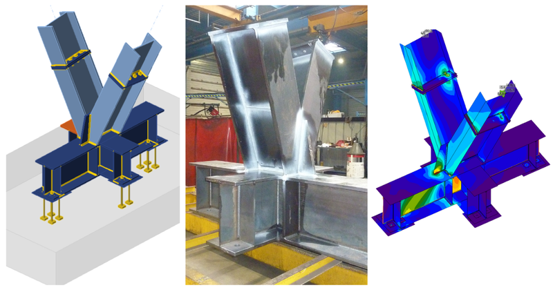 Passerelle d'un lycée polyvalent en Loire-Atlantique